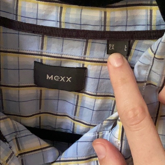 Next Size L Plaid Button Down - Picture 2 of 4